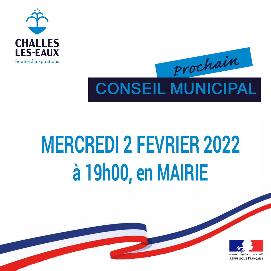 CONSEIL MUNICIPAL du 2-02-2022